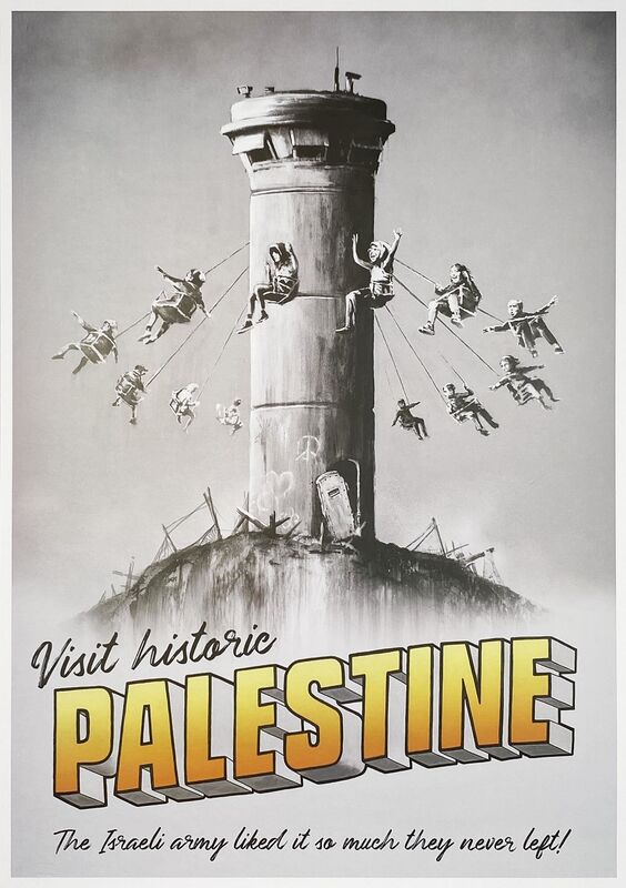 Banksy, ‘'Visit Historic Palestine'’, 2019, Ephemera or Merchandise, Offset Lithograph print on fine art paper, Signari Gallery