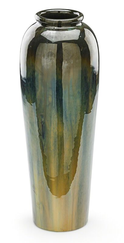 Fulper Pottery, ‘Tall vase, multicolor flambé glaze, Flemington, NJ’, ca. 1920, Design/Decorative Art, Rago/Wright/LAMA