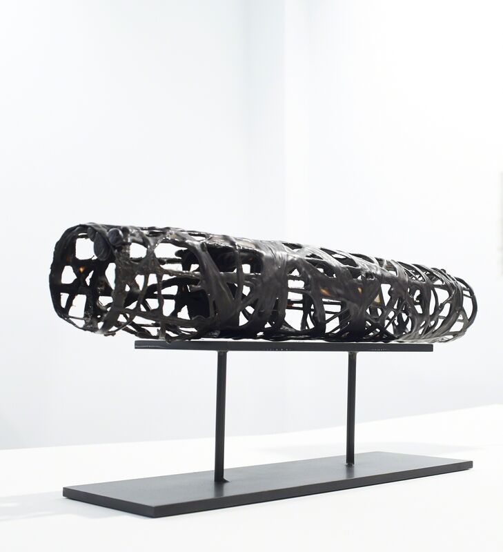 Oswaldo Maciá, ‘Intersections 3’, 2013, Sculpture, Victory brown wax and carbon fiber tape, Henrique Faria Fine Art