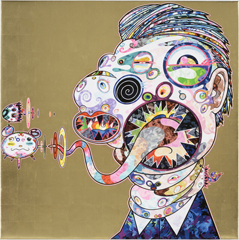 Takashi Murakami, ‘Homage to Francis Bacon, Study for Head of George Dyer’, 2016, Print, Offset lithograph, Vogtle Contemporary 
