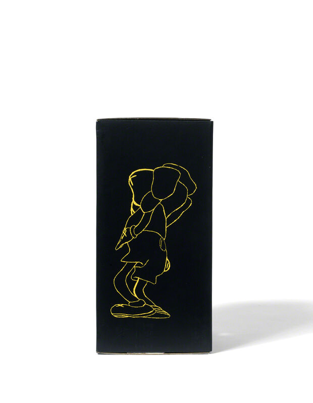 KAWS, ‘COMPANION – LAZZARINI VERSION (Black)’, 2010, Sculpture, Painted cast vinyl, DIGARD AUCTION