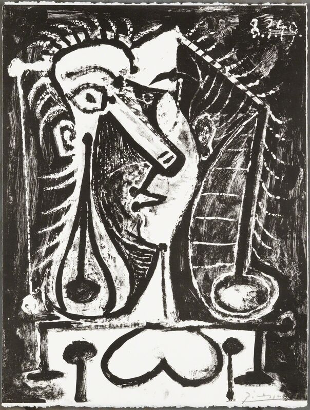 Pablo Picasso, ‘Figure Composee I’, 1949, Print, Lithoghraph, Christopher-Clark Fine Art