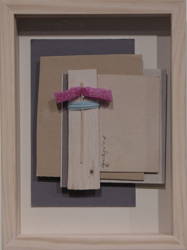 Alfredo and Isabel Aquilizan, ‘Fragments after In-Flight: Project Another Country’, 2014, Drawing, Collage or other Work on Paper, Cardboard collage, NUNU FINE ART
