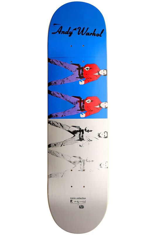Andy Warhol, ‘Warhol Elvis Skateboard Deck ’, 2012, Ephemera or Merchandise, Silkscreen on maple wood skate deck, Lot 180 Gallery