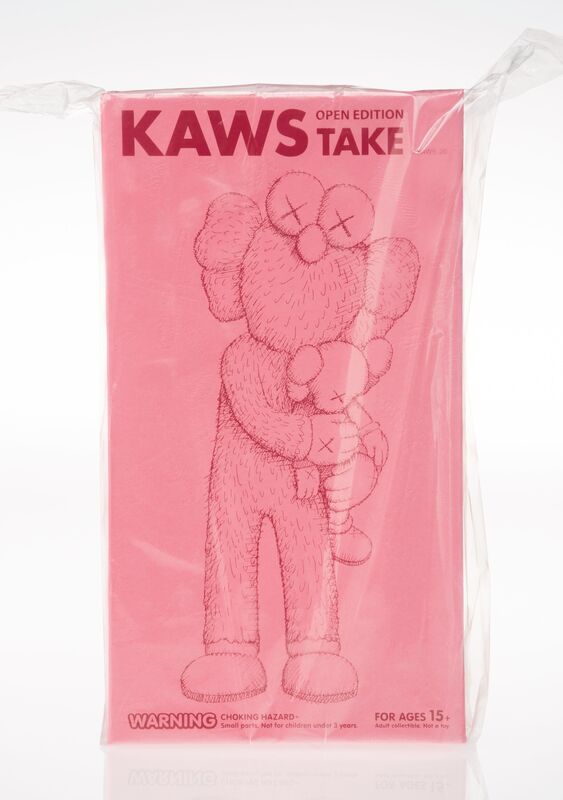 KAWS, ‘Take (Pink)’, 2020, Sculpture, Painted cast vinyl, Heritage Auctions