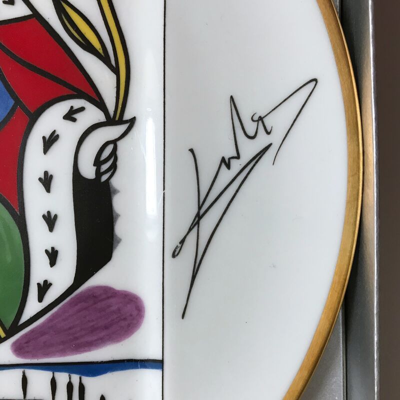Salvador Dalí, ‘Queen of Hearts’, 1967, Design/Decorative Art, Limited Edition Limoges Porcelain Plate. Signature Fired into Plate. Numbered with COA, Alpha 137 Gallery