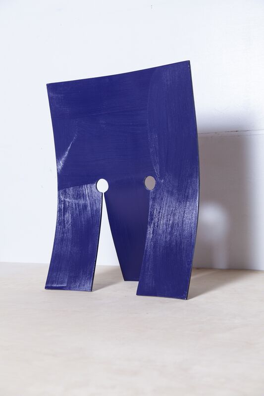 Jessica Warboys, ‘Blue Mask’, 2018, Sculpture, Plywood and acrylic paint, Whitechapel Gallery Benefit Auction