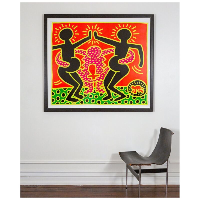 Keith Haring, ‘Untitled (Fertility# 4 from the Fertility Suite)’, 1983, Print, Color screenprint on wove paper, Caviar20