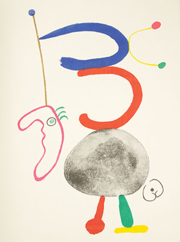 Joan Miró, ‘Parler Seul’, [Paris]: Maeght, 1948, 1950., Drawing, Collage or other Work on Paper, Printed book, Ursus Books & Prints