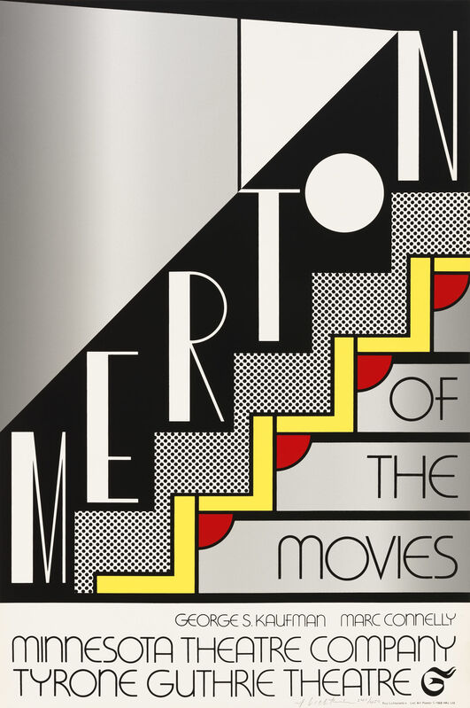 Roy Lichtenstein, ‘Merton of the Movies’, 1968, Posters, Limited edition silkscreen poster with silver foil, Pace Prints
