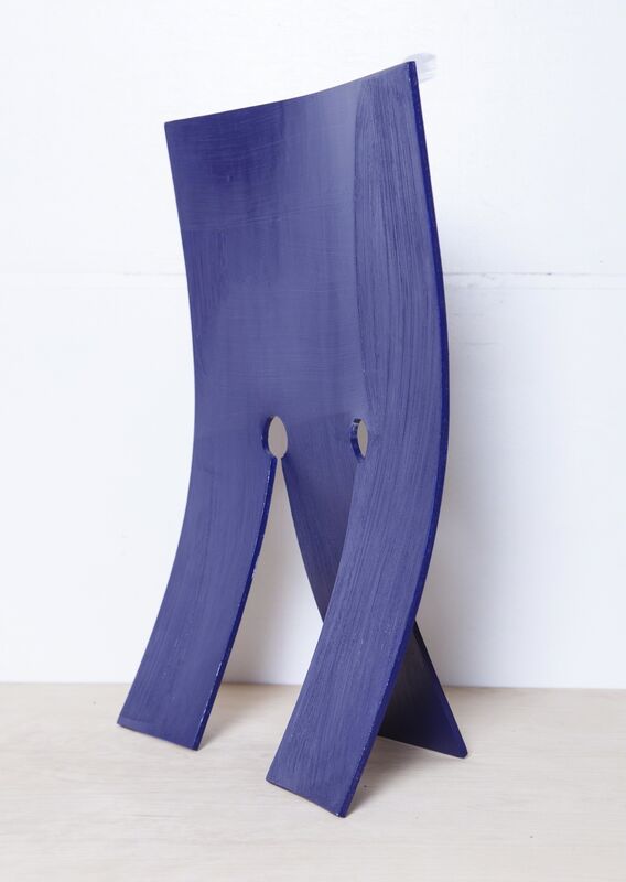 Jessica Warboys, ‘Blue Mask’, 2018, Sculpture, Plywood and acrylic paint, Whitechapel Gallery Benefit Auction