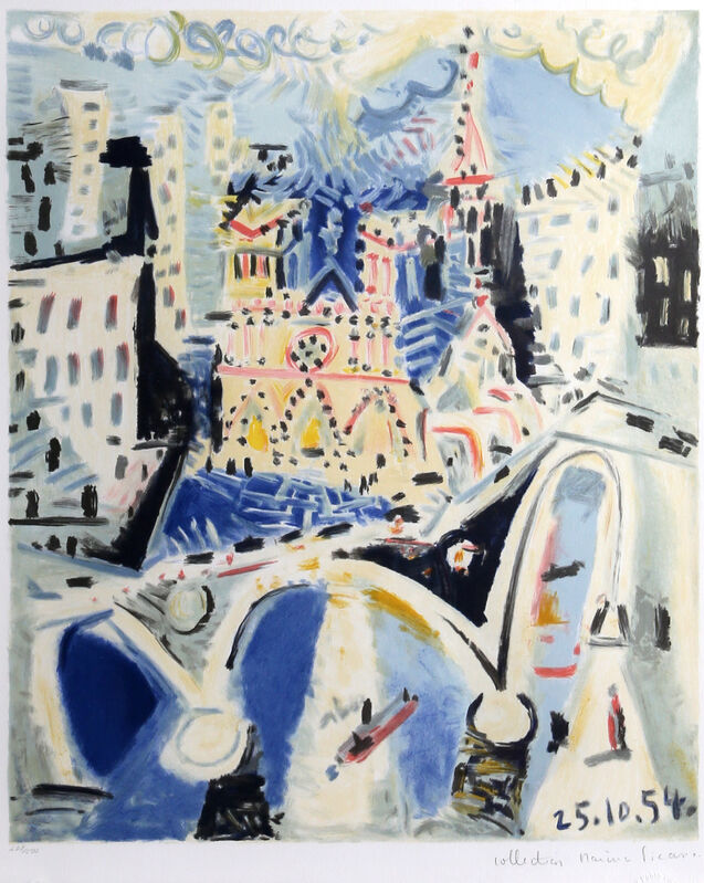 Pablo Picasso, ‘Notre Dame’, 1979-1982, Print, Lithograph on Arches, RoGallery
