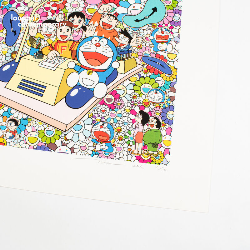 Takashi Murakami, ‘Wouldn't It Be Nice If We Could Do Such A Thing’, 2019, Print, Silkscreen with cold stamp, Lougher Contemporary