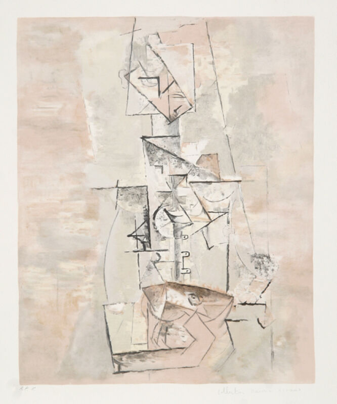 Pablo Picasso, ‘Femme a la Mandoline, 1911’, 1979-1982, Print, Lithograph on Arches paper, RoGallery