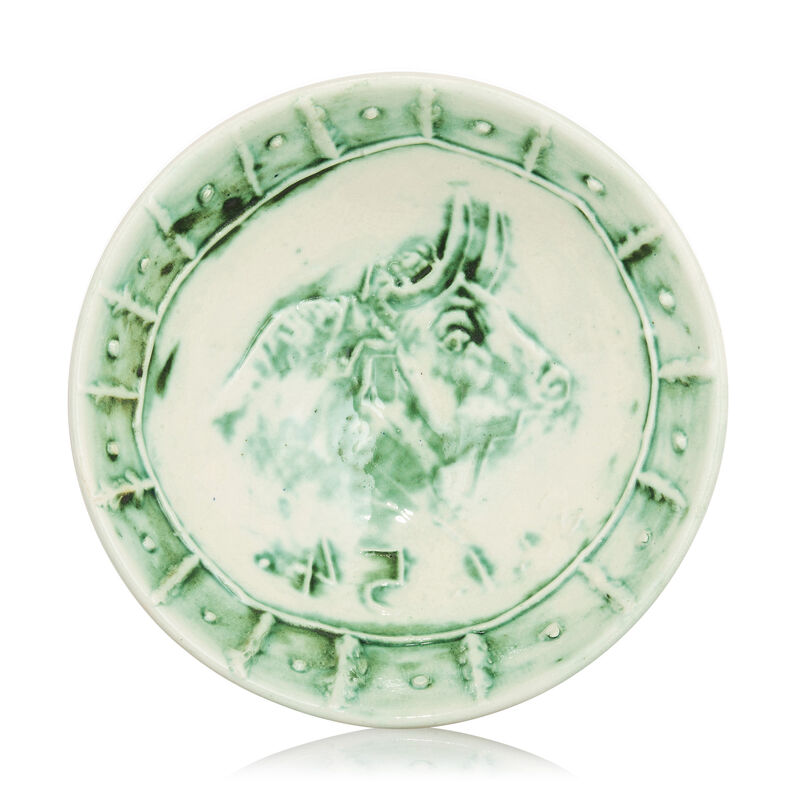 Pablo Picasso, ‘Madoura Ceramic Bowl- Bol Tête de Taureau, Ramié 232’, 1950-1959, Design/Decorative Art, Ceramic, Earthenware, Hirth Fine Art