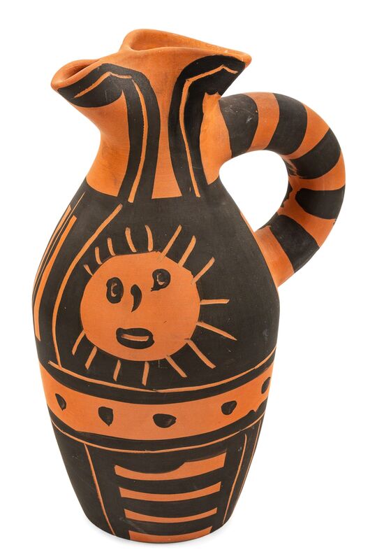 Pablo Picasso, ‘Yan Sun’, 1963, Design/Decorative Art, Red earthenware clay painted in black, Hindman