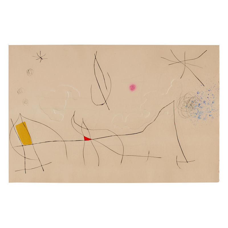 Joan Miró, ‘L'Issue Dérobée 3’, 1974, Print, Drypoint, aquatint & embossing on Arches wove paper, Samhart Gallery