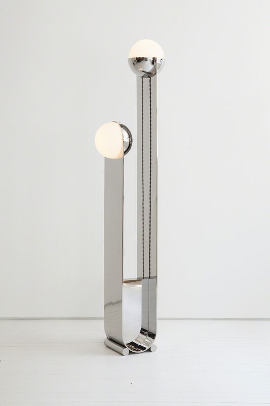 Egg Collective, ‘Pete & Nora Floor Lamp’, Contemporary, Design/Decorative Art, Stainless Steel, Hand-Blown Glass, Egg Collective