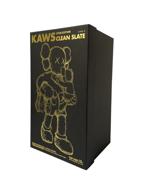 KAWS, ‘KAWS Clean Slate Black (KAWS Companion)’, 2018, Ephemera or Merchandise, Vinyl paint, Cast Resin, Lot 180 Gallery