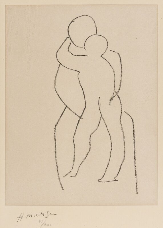 Henri Matisse, ‘H. Vierge à l'enfant debout (Duthuit 650)’, 1950-1951, Print, Lithograph printed in colours on Chine-applique paper, Forum Auctions