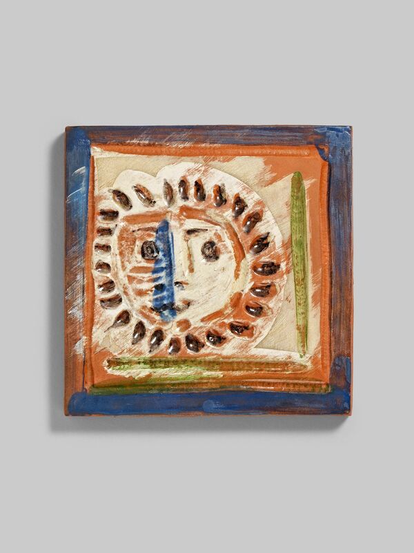 Pablo Picasso, ‘Little solar face’, 1969, Design/Decorative Art, Red earthenware clay, polychromed and partially glazed, Van Ham