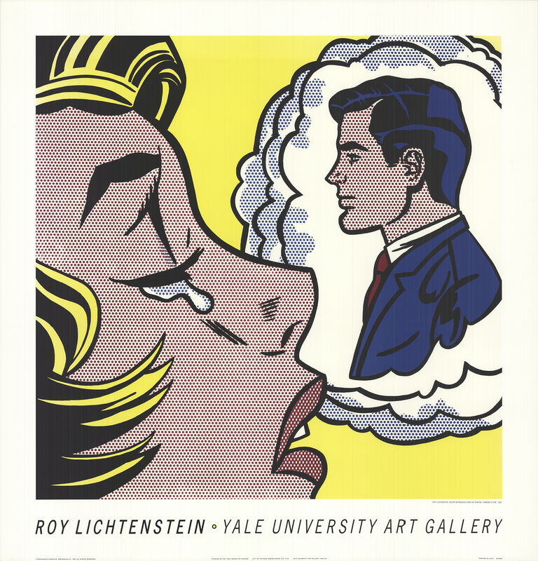Roy Lichtenstein, ‘Thinking of Him’, 1991, Ephemera or Merchandise, Serigraph, ArtWise