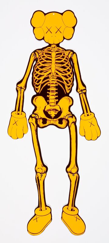 KAWS, ‘Companion Skeleton (Orange)’, 2007, Print, Offset lithograph in colors on paper, Heritage Auctions