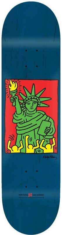 Keith Haring, ‘Liberty’, 2013, Print, Screenprint on wood, EHC Fine Art