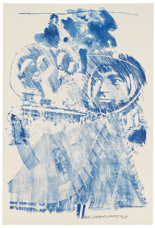 Robert Rauschenberg, ‘Arena II (Stoned Moon)’, 1969, Print, Lithograph, San Francisco Museum of Modern Art (SFMOMA) 