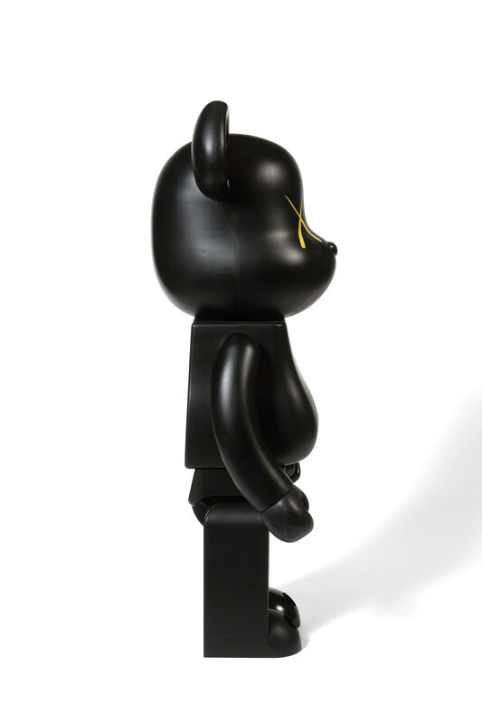 KAWS, ‘BEARBRICK COMPANION (ORIGINALFAKE) 1 000 % (Black)’, 2010, Sculpture, Painted cast vinyl, DIGARD AUCTION
