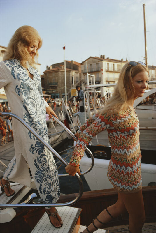 Slim Aarons, ‘Saint-Tropez’, 1971, Photography, C-print, IFAC Arts