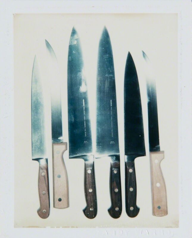 Andy Warhol, ‘Andy Warhol, Polaroid Photograph of Knives’, ca. 1981, Photography, Polaroid, Hedges Projects