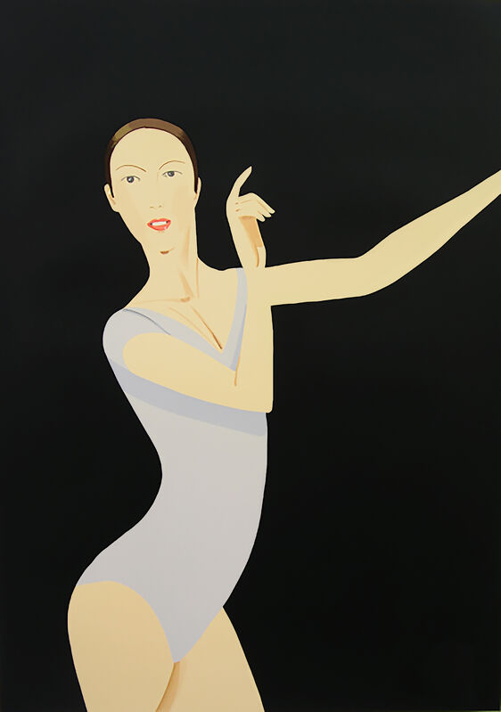 Alex Katz, ‘Sarah’, 2011, Print, Silkscreen in 37 colors printed on Revere Suede paper, The Watermill Center Benefit Auction