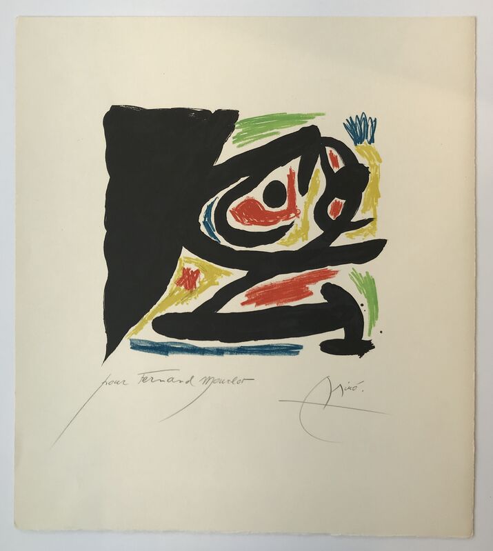Joan Miró, ‘Maîtres-Graveurs Contemporains’, 1970, Print, Lithograph, Denis Bloch Fine Art