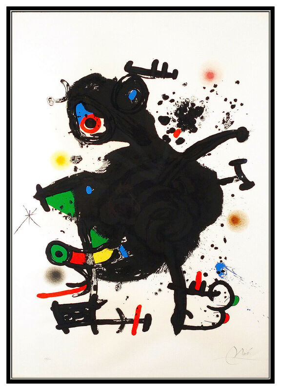 Joan Miró, ‘Le Gourou Deploye’, 1971, Print, Color Lithograph, Original Art Broker