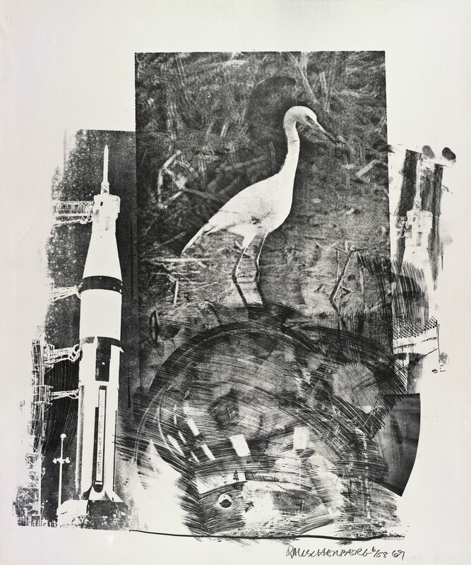 Robert Rauschenberg, ‘Horn (Stoned Moon)’, 1969, Print, Lithograph, San Francisco Museum of Modern Art (SFMOMA) 