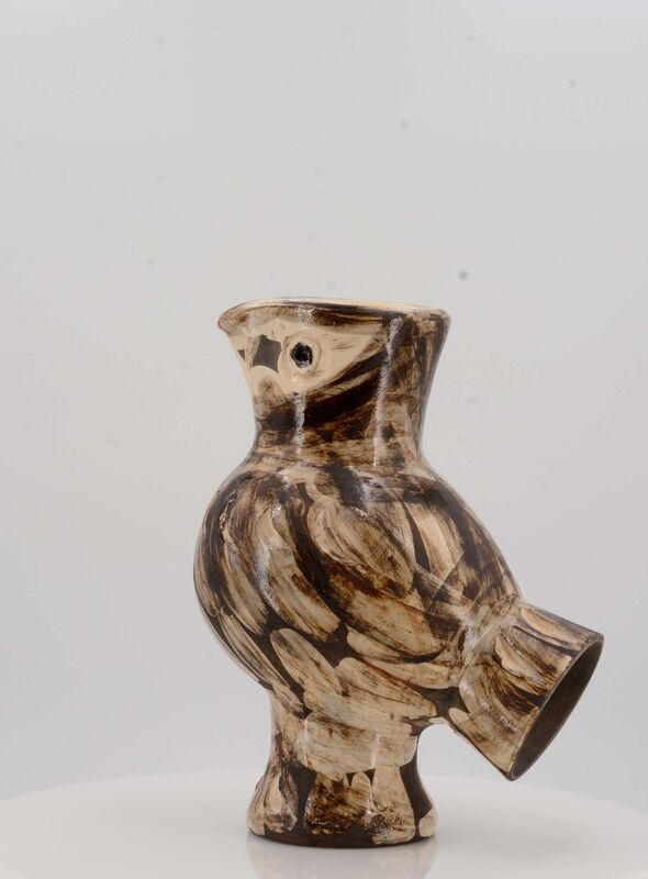 Pablo Picasso, ‘Wood Owl’, 1969, Design/Decorative Art, White earthenware clay, polychromed and partially glazed, Van Ham