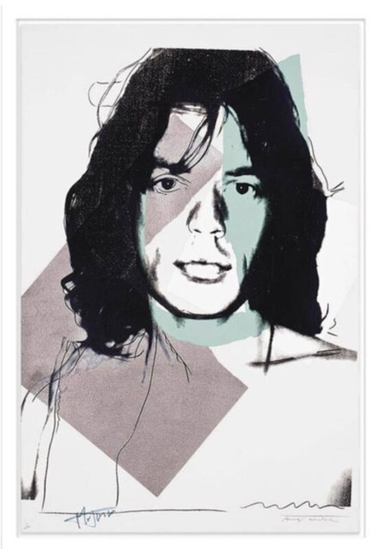 Andy Warhol, ‘Mick Jagger (FS II.138)’, 1975, Print, Screen print on Arches Aquarelle Paper, ArtLife Gallery