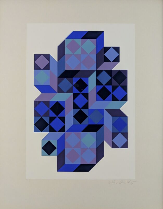Victor Vasarely, ‘Tridim BB’, c.1968, Print, Silkscreen, Capsule Gallery Auction