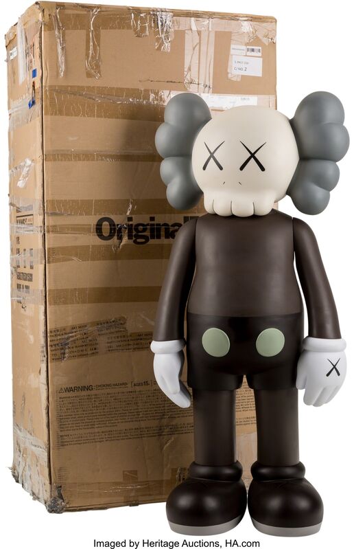 KAWS, ‘Companion (Brown)’, 2007, Other, Painted cast vinyl, Heritage Auctions