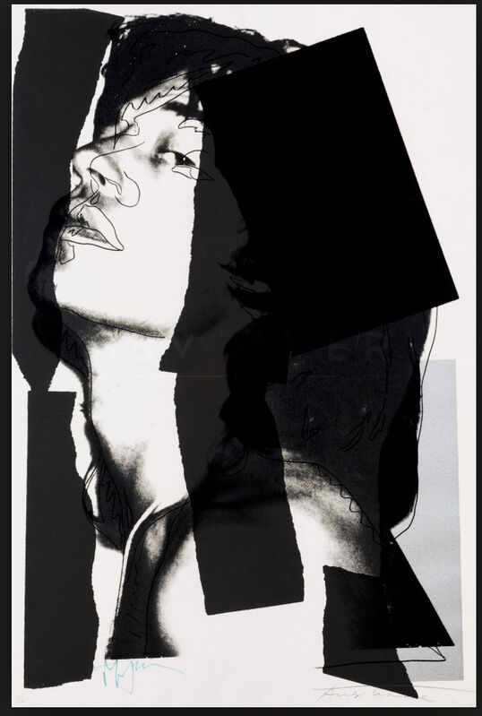 Andy Warhol, ‘Mick Jagger (#11.144) ’, 1975, Print, Hedges Projects