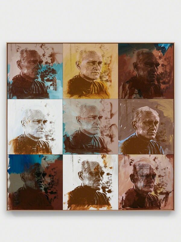 Andy Warhol, ‘Philip Johnson’, 1972, Painting, Acrylic and silkscreen inks on canvas, The Glass House