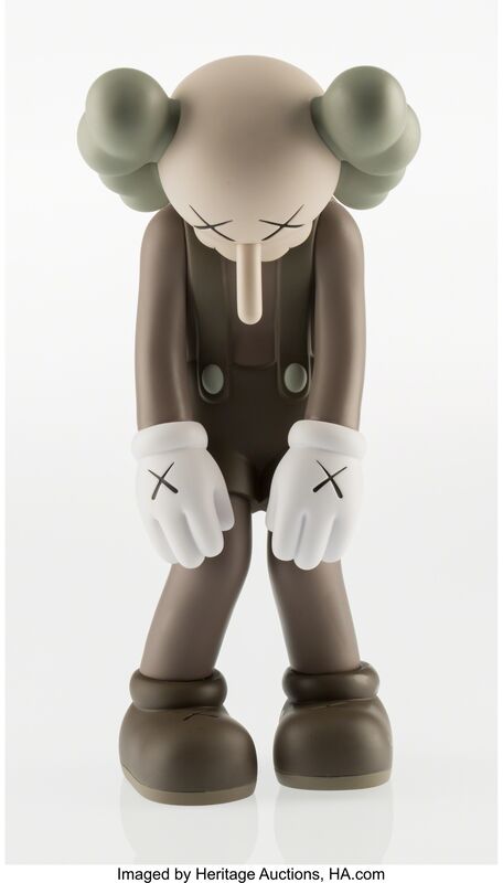 KAWS, ‘Small Lie (Brown)’, 2017, Other, Painted cast vinyl, Heritage Auctions