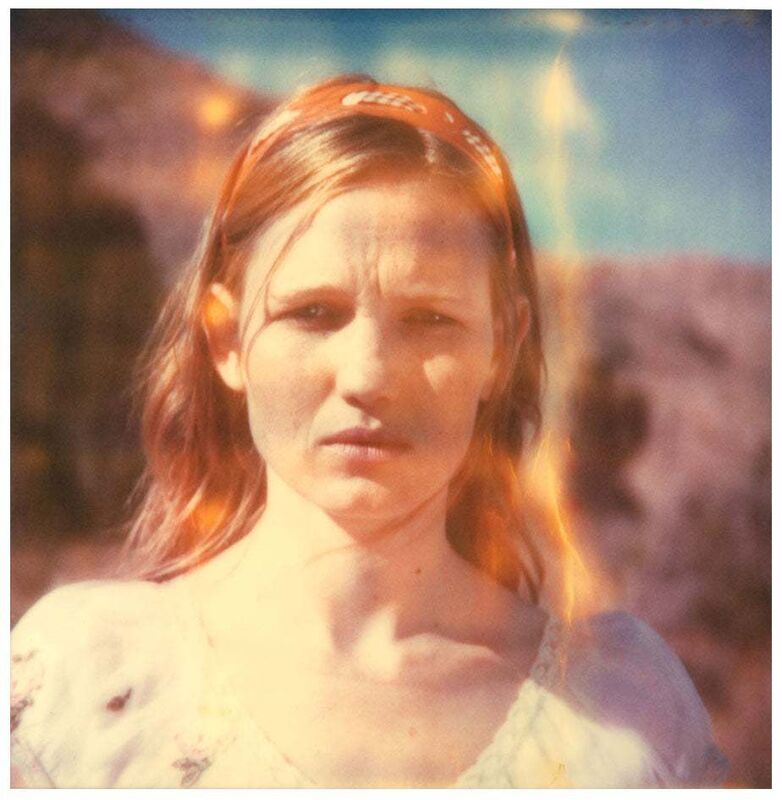 Stefanie Schneider, ‘Haley (Haley and the Birds)’, 2013, Photography, Digital C-Print based on a Polaroid, not mounted, Instantdreams