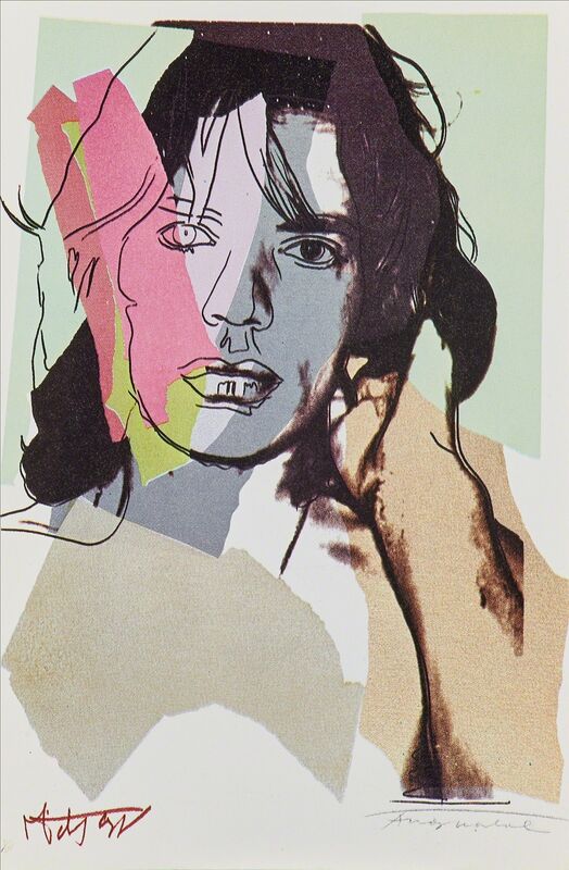 Andy Warhol, ‘Mick Jagger’, 1975, Print, Complete set of ten announcement cards (in original Castelli Graphics invite folder), Rago/Wright/LAMA
