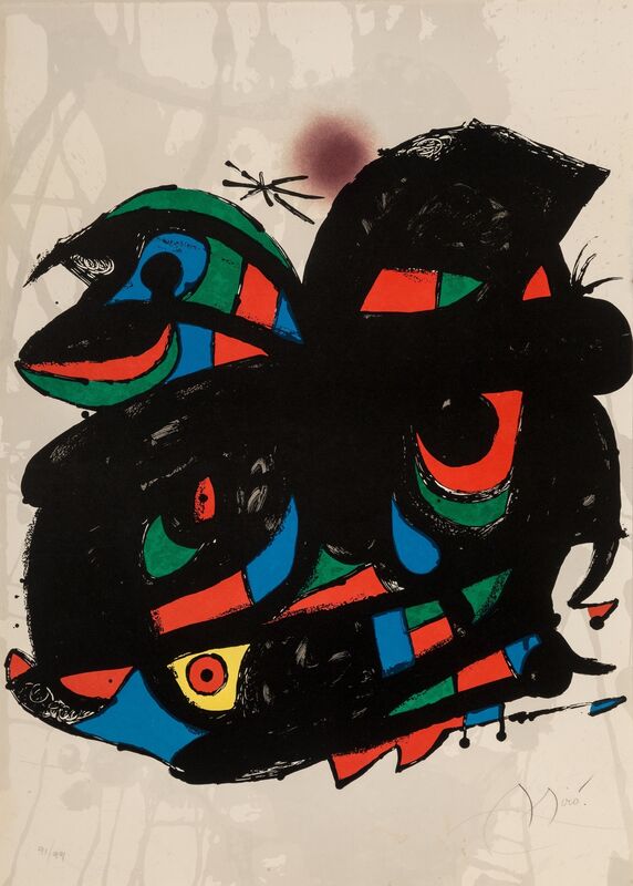 Joan Miró, ‘Poster for the Inauguracio Fundació Joan Miró’, 1976, Posters, Lithograph in colors on Guarro paper, Heritage Auctions