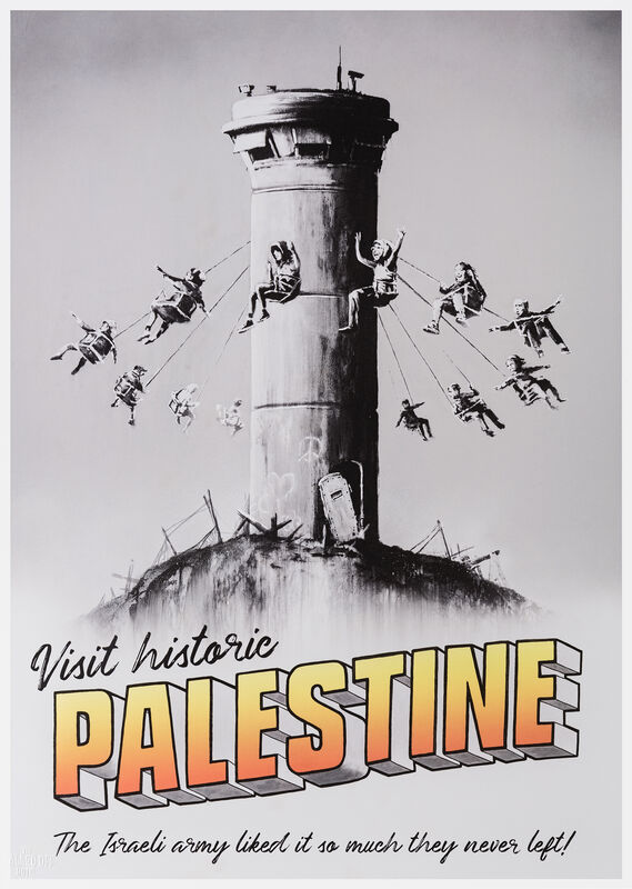 Banksy, ‘Visit Historic Palestine’, 2018, Ephemera or Merchandise, Offset lithograph in colours on paper, Tate Ward Auctions