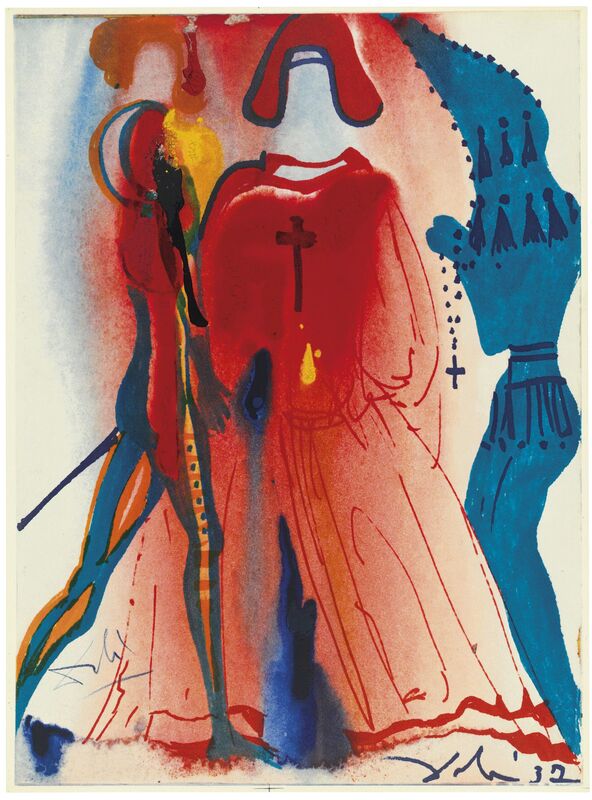 Salvador Dalí, ‘William Shakespeare: Romeo e Giulietta’, 1975, Print, The complete book of ten offset lithographs with screenprint in colours with an additional suite, Christie's
