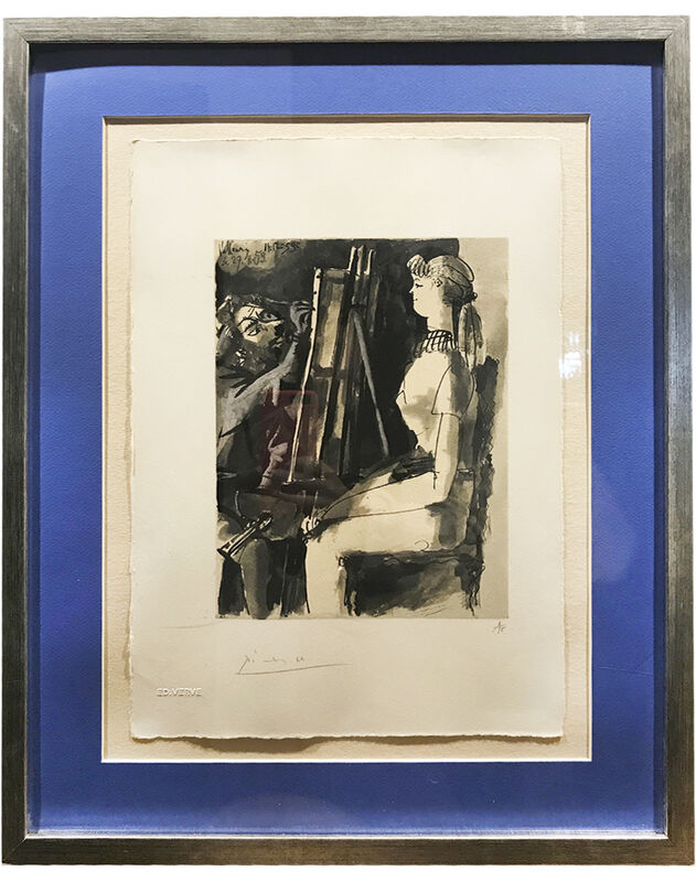 Pablo Picasso, ‘Untitled’, 1959, Print, Gouache on paper, AH Fine Art 