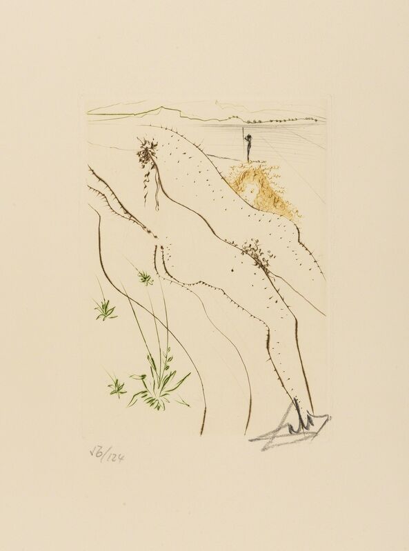 Salvador Dalí, ‘Le Tonneau (M & L 558; Field 72-8-G)’, 1972, Print, Etching printed in colours, Forum Auctions